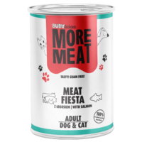 BUBAlicious konzerva 100% mäsová s rybacím mäsom 400g